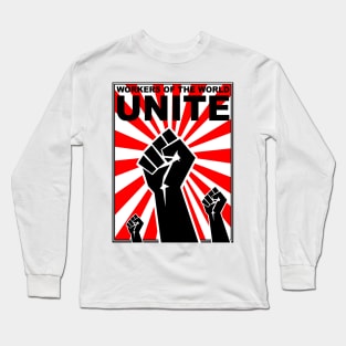 Workers of The World Unite Long Sleeve T-Shirt